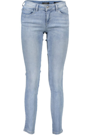 Kavbojke Guess Jeans za ženske – svetlo modre