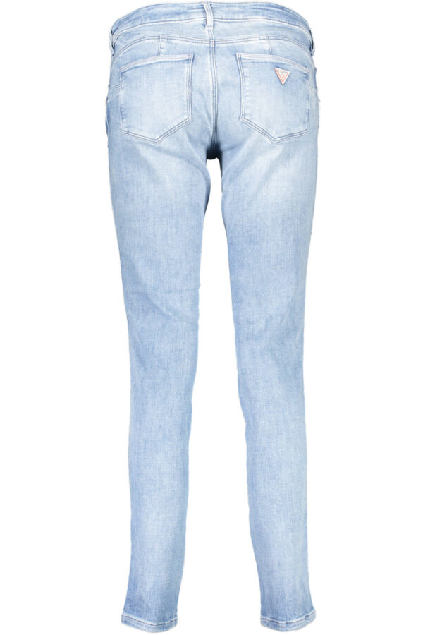 Kavbojke Guess Jeans za ženske – svetlo modre