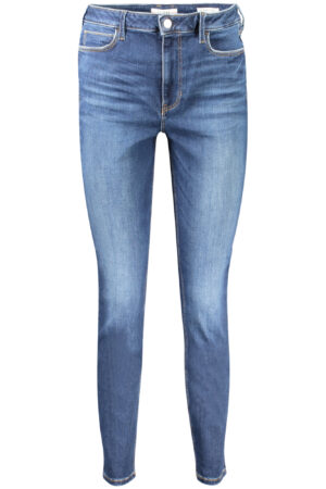 Kavbojke Guess Jeans za ženske – modre – sprednji pogled