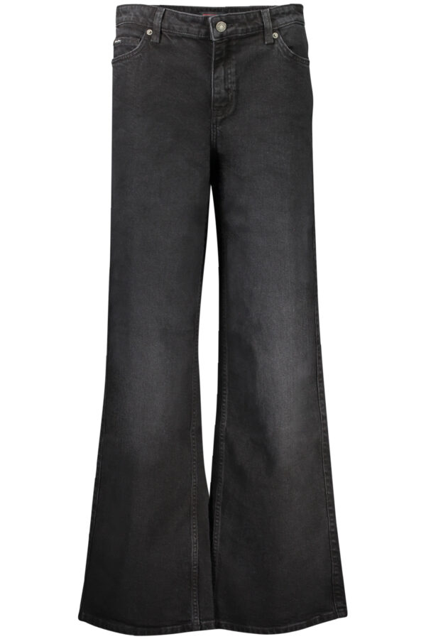 Kavbojke Guess Jeans za ženske – črne
