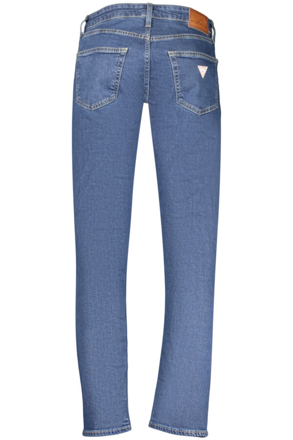 Kavbojke Guess Jeans za moške – modre – pogled od zadaj