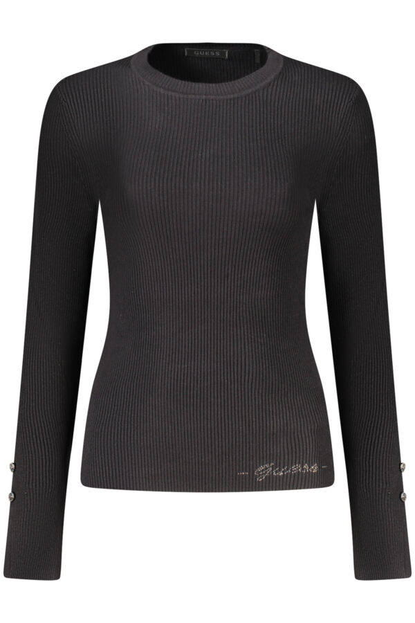 Ženski pulover Guess Jeans – črn – model W6YR09Z0948