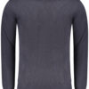 Pleten pulover Guess Jeans za moške – moder – sprednji pogled