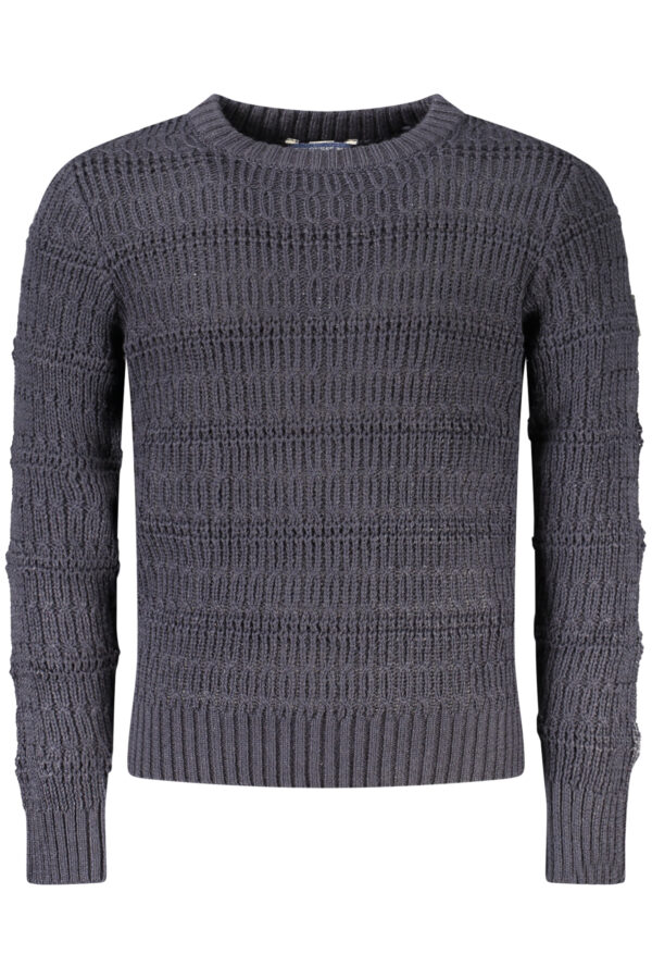 Otroški pleten pulover Guess Jeans za dečke – moder