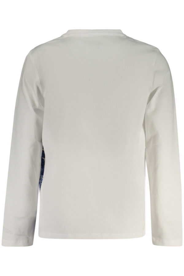 guessjeanst-shirtmanichelunghebambinobianco_2.jpg Otroška majica Guess Jeans za dečke – bela