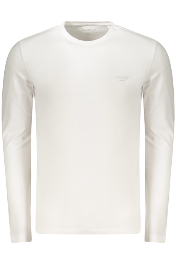 guessjeanst-shirtmanichelungheuomobianco_1-1.jpg Majica Guess Jeans za moške – bela