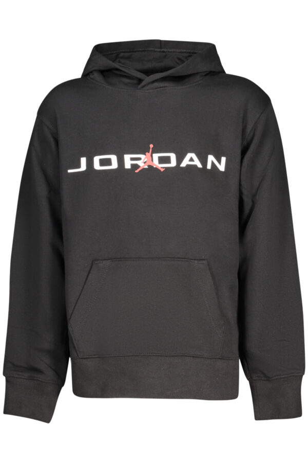 Otroški pulover Jordan za dečke – črn