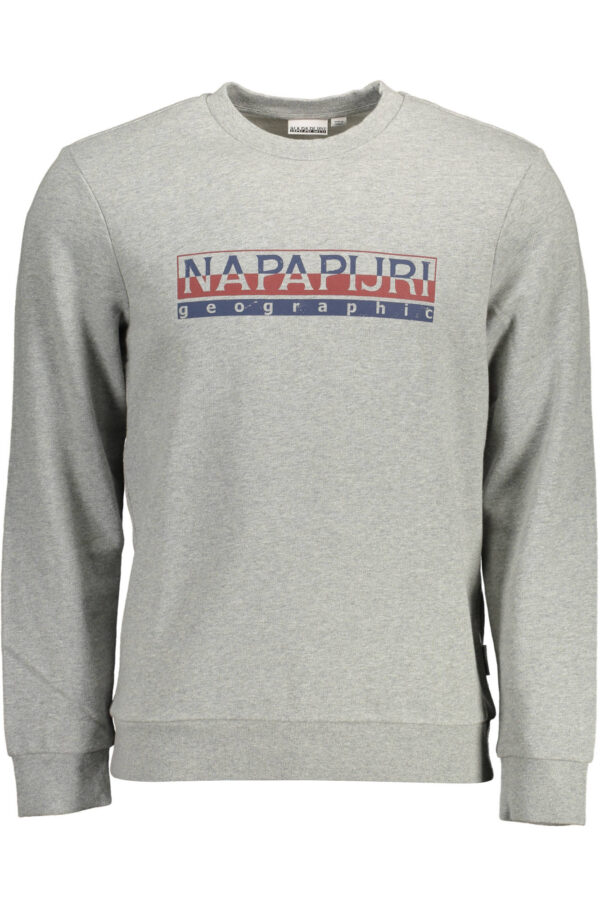 napapijrifelpasenzazipuomogrigio_1-6.jpg Pulover Napapijri za moške – siv