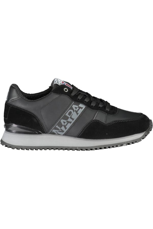 napapijrishoescalzaturasportivauomonero_1.jpg Superge Napapijri Shoes za moške – črne – sprednji pogled