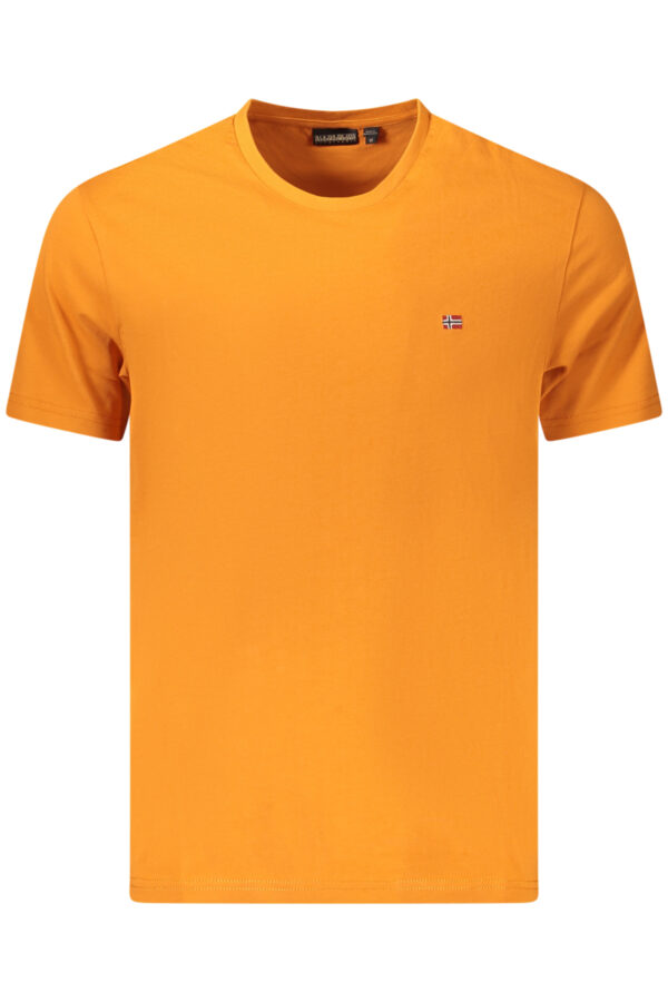 Majica Napapijri za moške – oranžna