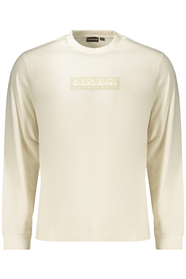 napapijrit-shirtmanichelungheuomobianco_1-1.jpg Majica Napapijri za moške – bela