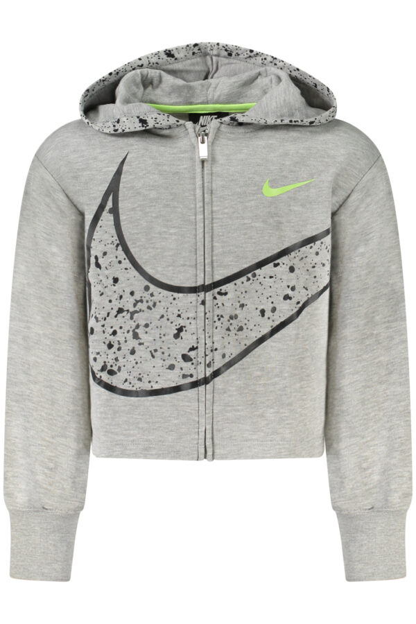 Otroški pulover Nike za deklice – siv