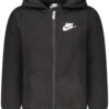 Otroški pulover Nike za dečke – črn – sprednji pogled