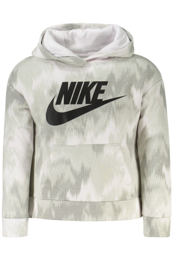 Otroški pulover Nike za deklice – siv – sprednji pogled