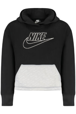 Otroški pulover Nike za deklice – črn – sprednji pogled