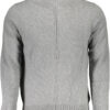 Pleten pulover North Sails za moške – siv
