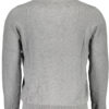 Pleten pulover North Sails za moške – siv
