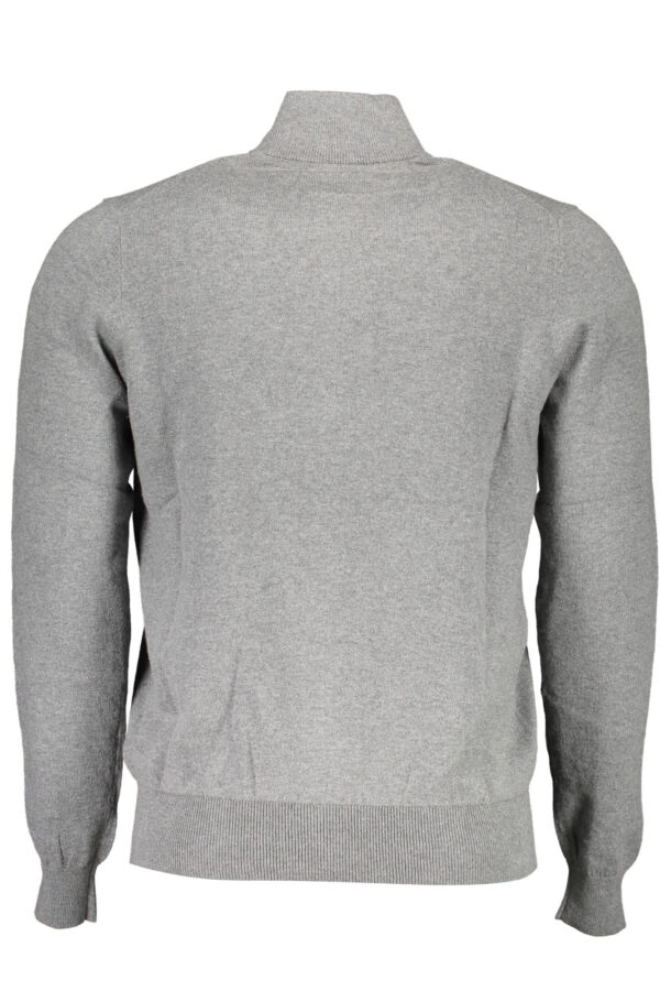 Pleten pulover North Sails za moške – siv
