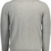 Pleten pulover North Sails za moške – siv