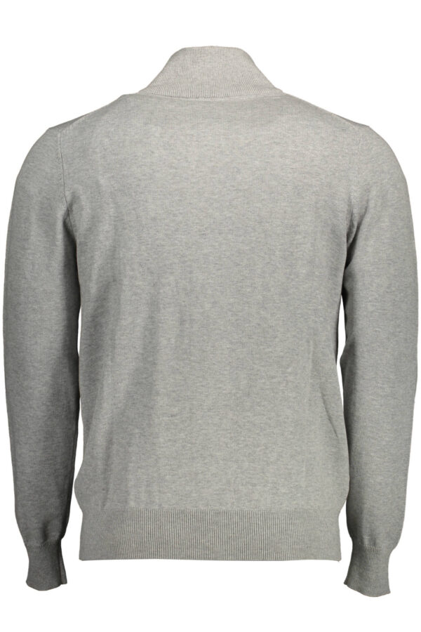 Pleten pulover North Sails za moške – siv