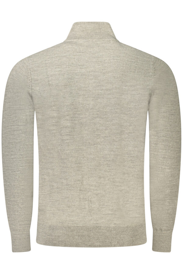 Pleten pulover North Sails za moške – siv