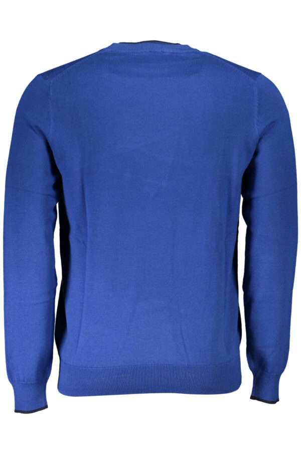 Pleten pulover North Sails za moške – moder