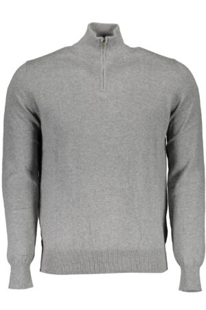 Pleten pulover North Sails za moške – siv