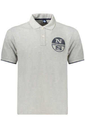 Polo majica North Sails za moške – siva
