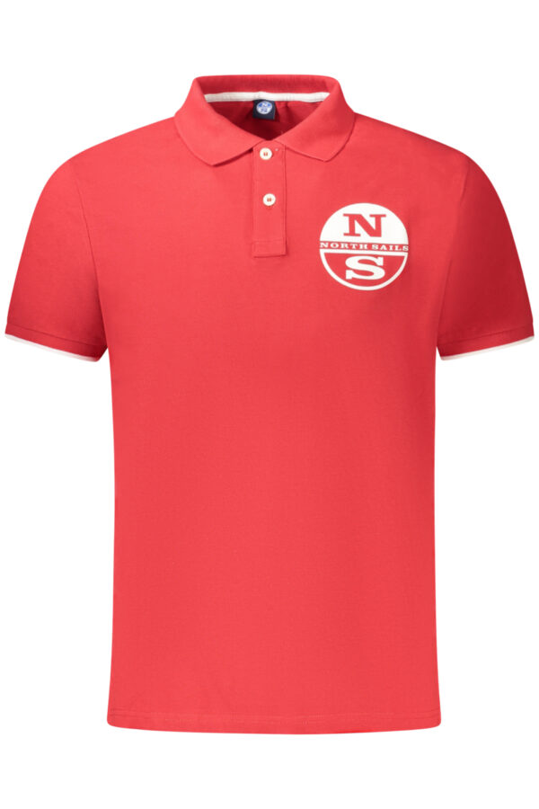 Polo majica North Sails za moške – rdeča