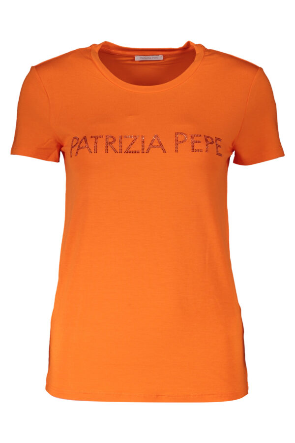 Majica Patrizia Pepe za ženske – oranžna