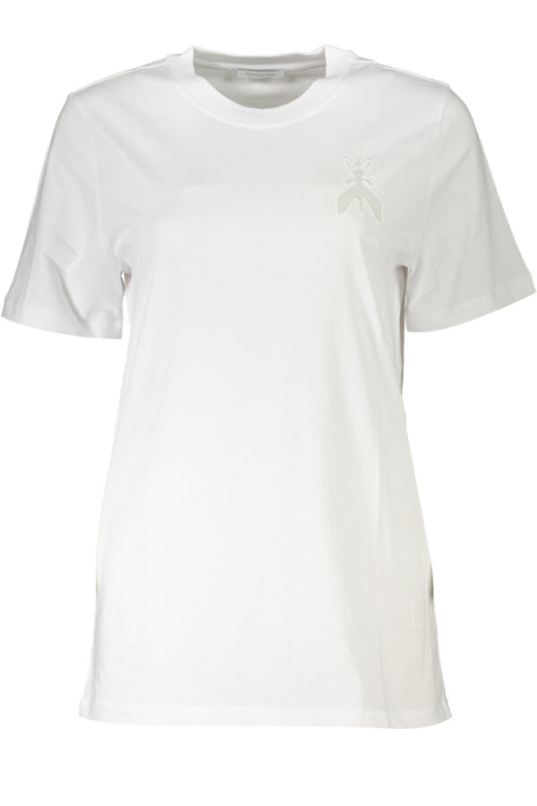 patriziapepet-shirtmanichecortedonnabianco_1-3.jpg Majica Patrizia Pepe za ženske – bela