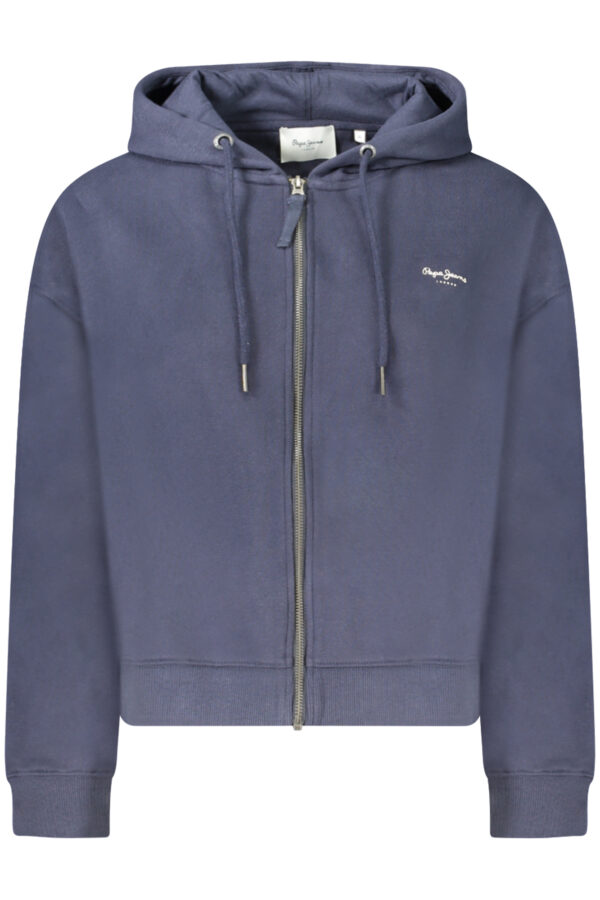 Pulover Pepe Jeans za ženske – moder