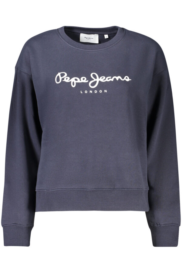 Pulover Pepe Jeans za ženske – moder