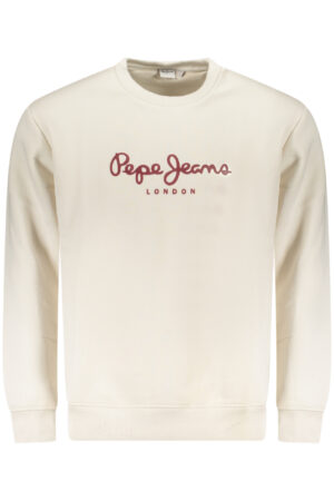 Pulover Pepe Jeans za moške – bel – sprednji pogled