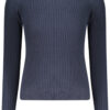 Pleten pulover Pepe Jeans za ženske – moder