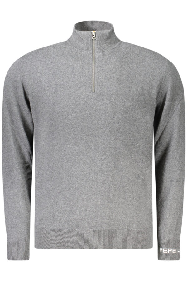 pepejeansmagliauomogrigio_1.jpg Pleten pulover Pepe Jeans za moške – siv
