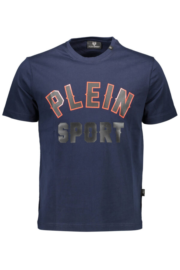 pleinsportt-shirtmanichecorteuomoblu_1.jpg Majica Plein Sport za moške – modra