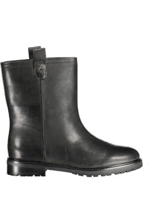 ralphlaurencalzaturastivaledonnanero_1.jpg Gležnarji Ralph Lauren za ženske – črne – sprednji pogled