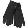 ralphlaurenguantiuomonero_1.jpg Rokavice Ralph Lauren za moške – črne – sprednji pogled