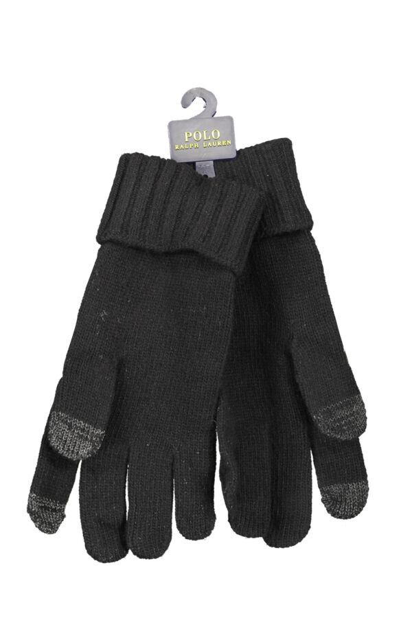 ralphlaurenguantiuomonero_2.jpg Rokavice Ralph Lauren za moške – črne – pogled od zadaj