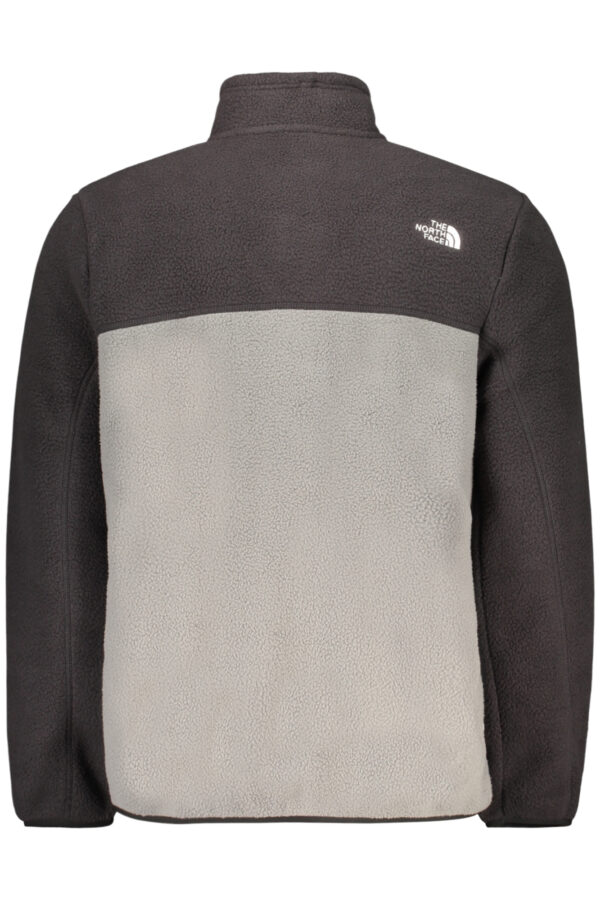 Pulover The North Face za moške – siv – pogled od zadaj