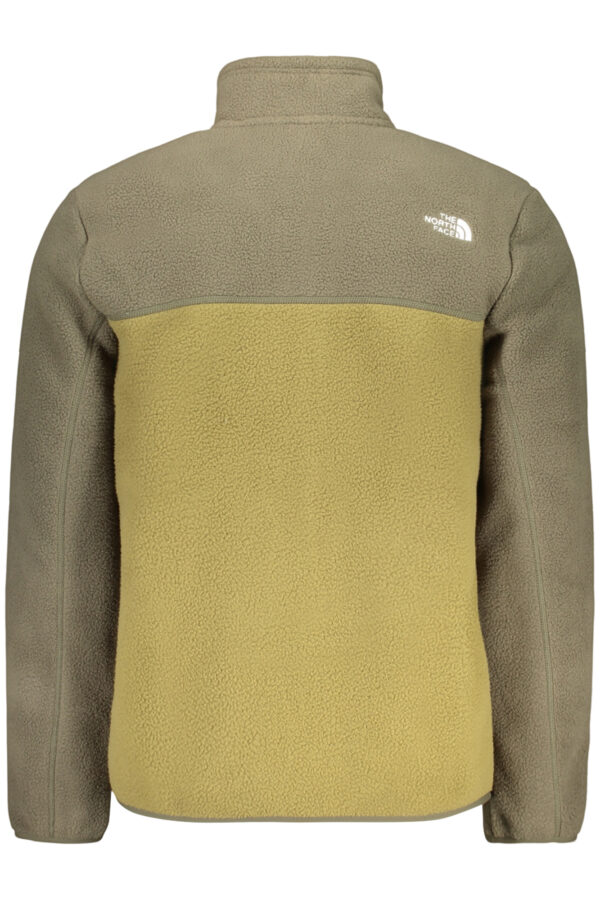 Pulover The North Face za moške – zelen – pogled od zadaj