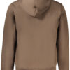Pulover The North Face za moške – rjav – pogled od zadaj