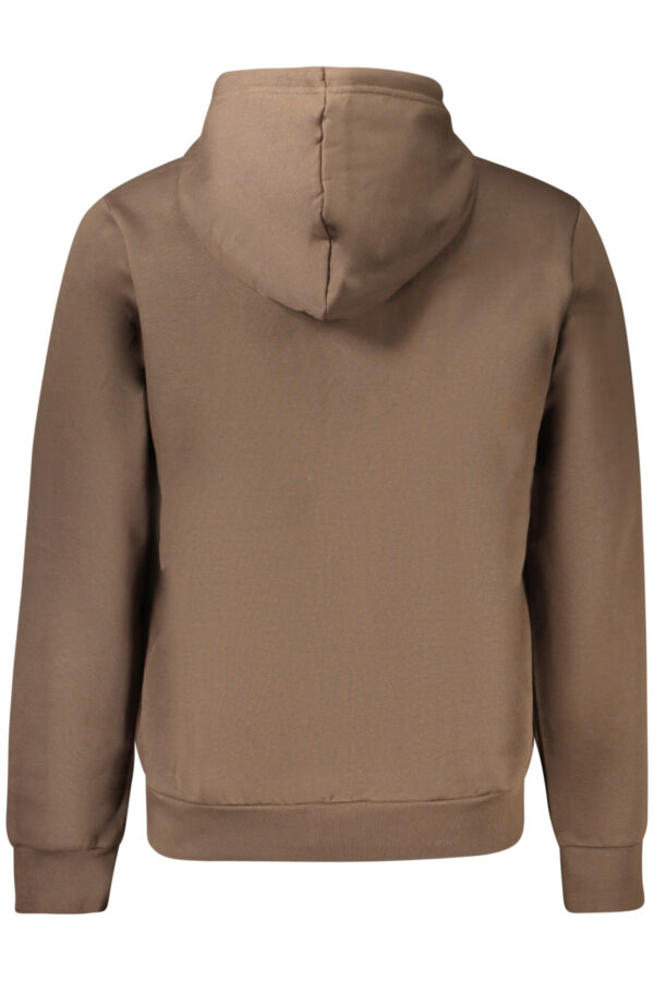 Pulover The North Face za moške – rjav – pogled od zadaj