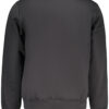 Pulover The North Face za moške – črn – pogled od zadaj