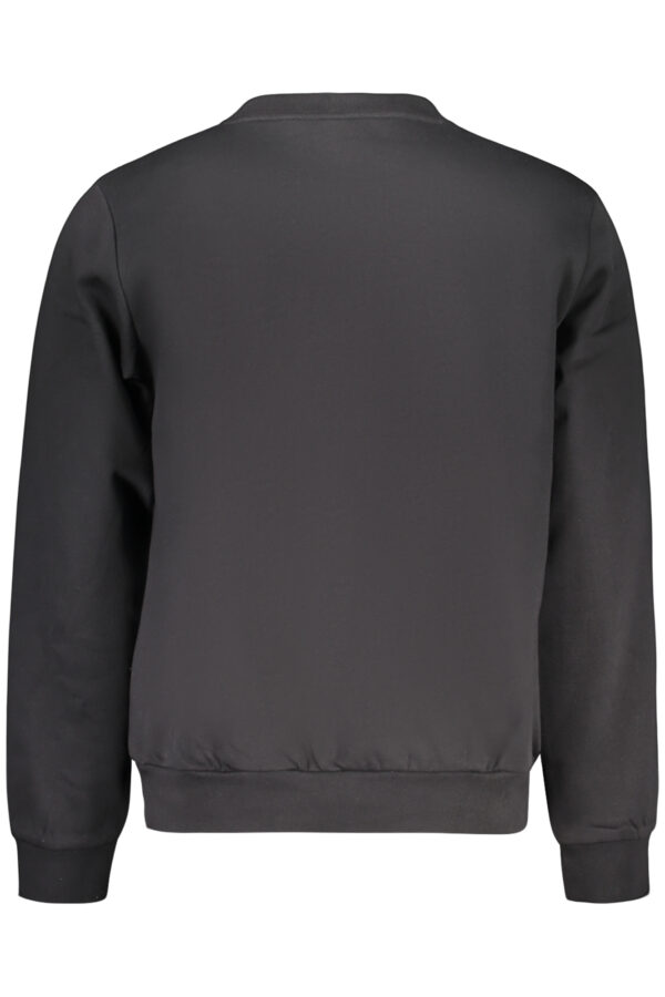 Pulover The North Face za moške – črn – pogled od zadaj