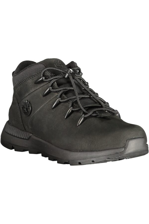 Otroške superge Timberland za dečke – črne – pogled od zadaj