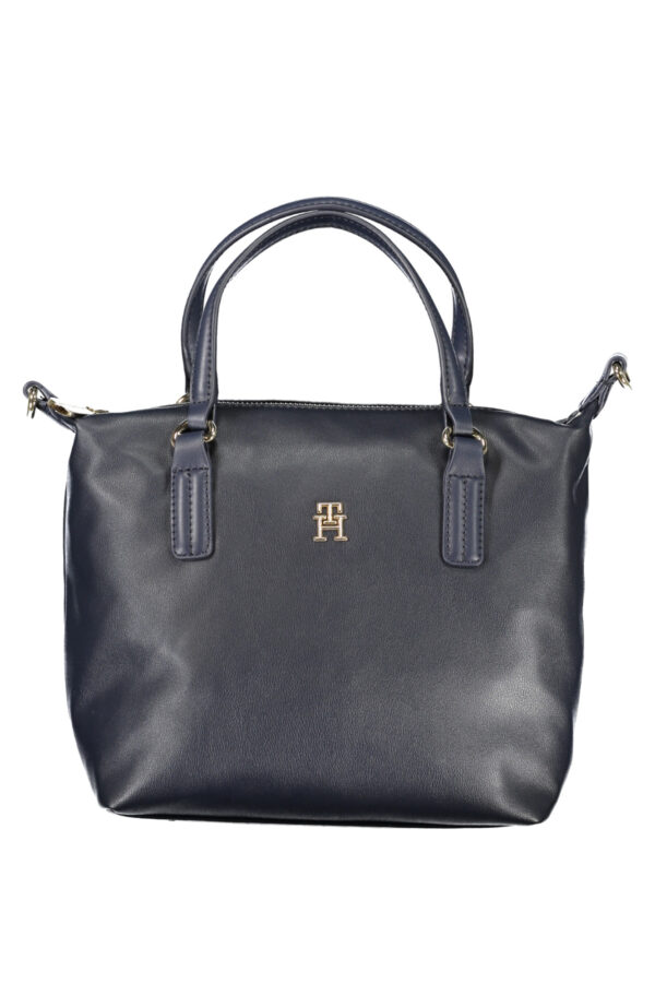Torbica Tommy Hilfiger za ženske – modra