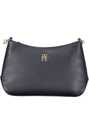 Torbica Tommy Hilfiger za ženske – modra