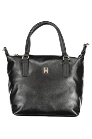 Torbica Tommy Hilfiger za ženske – črna